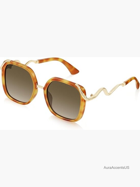 Oversized Square Polarized Sunglasses with HD UV Protection main image 7